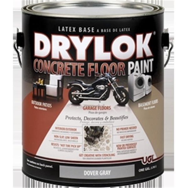 Ugl UGL 214 1 Gallon; Dover Gray Latex Drylok Concrete Floor Paint 152644
